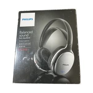 PHILIPS Wireless HiFi Headphones FM Transmission SHC5100/10 Kopfhorer Headset
